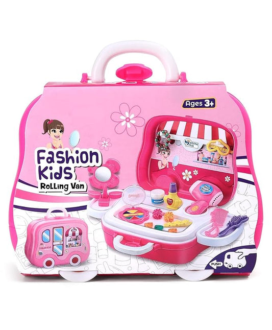 FunBlast Pretend Play Cosmetic & Makeup Toy for Kids Girls Beauty Salon Toys for Kids - (Pack of 16 Pcs) - Made in India